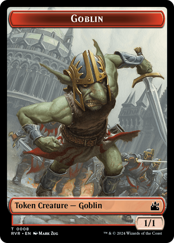 Goblin (0008)    Emblem - Domri Rade Double-Sided Token [Ravnica Remastered Tokens] Cheap