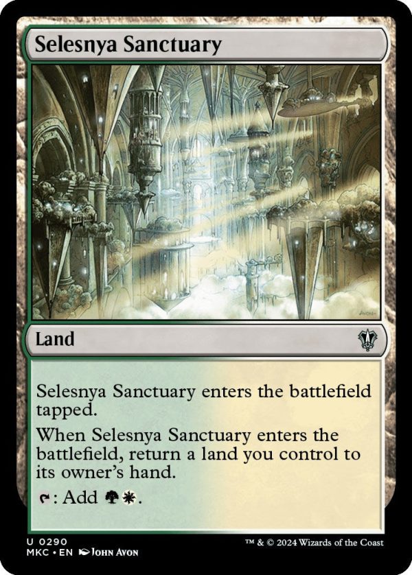 Selesnya Sanctuary [Murders at Karlov Manor Commander] Discount