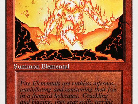 Fire Elemental [Summer Magic   Edgar] Online Hot Sale