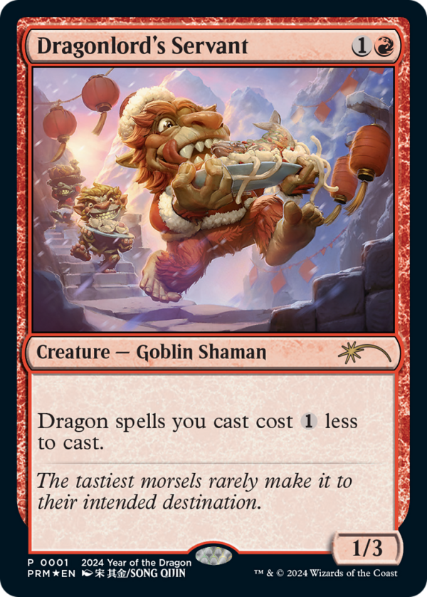 Dragonlord s Servant (Year of the Dragon 2024) [Standard Showdown Promos] For Cheap