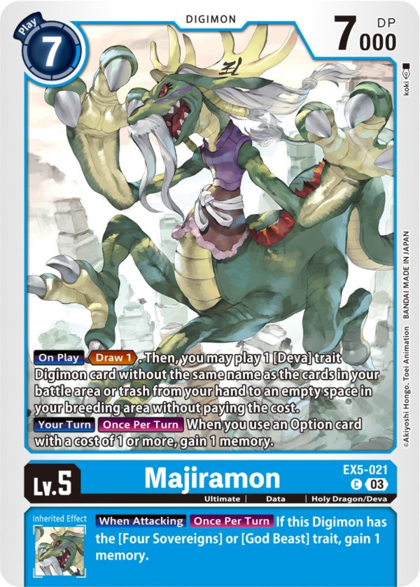 Majiramon [EX5-021] [Animal Colosseum] For Sale