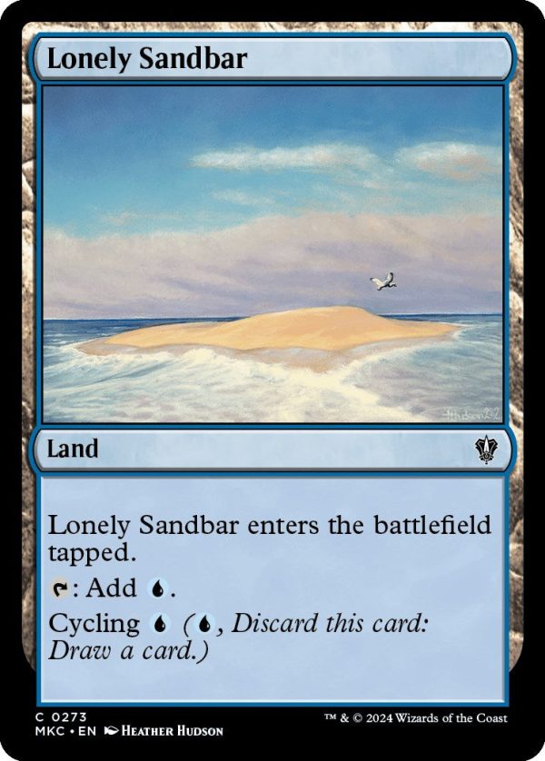 Lonely Sandbar [Murders at Karlov Manor Commander] For Discount