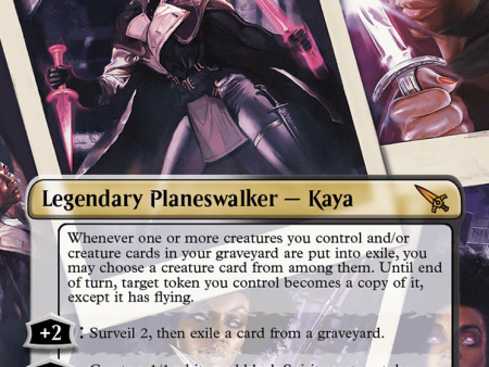 Kaya, Spirits  Justice (Borderless) [Murders at Karlov Manor] Discount