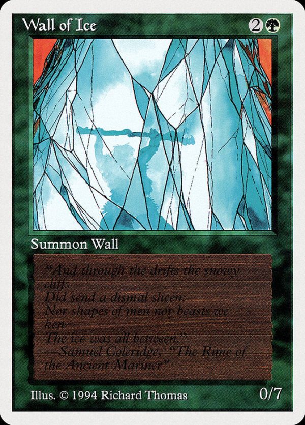 Wall of Ice [Summer Magic   Edgar] For Cheap