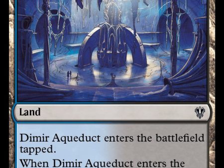 Dimir Aqueduct [Murders at Karlov Manor Commander] Hot on Sale