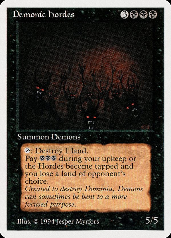 Demonic Hordes [Summer Magic   Edgar] Hot on Sale