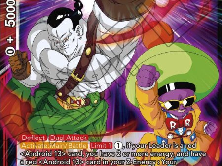 Android 14 & Android 15, the Invaders (Zenkai Series Tournament Pack Vol.2) (P-439) [Tournament Promotion Cards] Hot on Sale