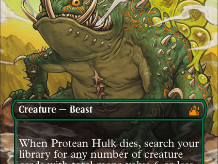 Protean Hulk (Anime Borderless) [Ravnica Remastered] Online Hot Sale