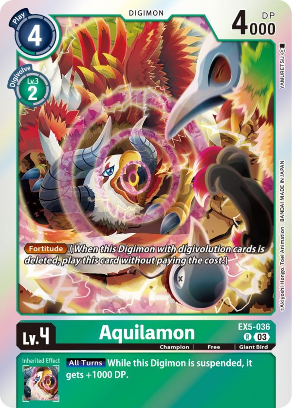 Aquilamon [EX5-036] [Animal Colosseum] For Discount