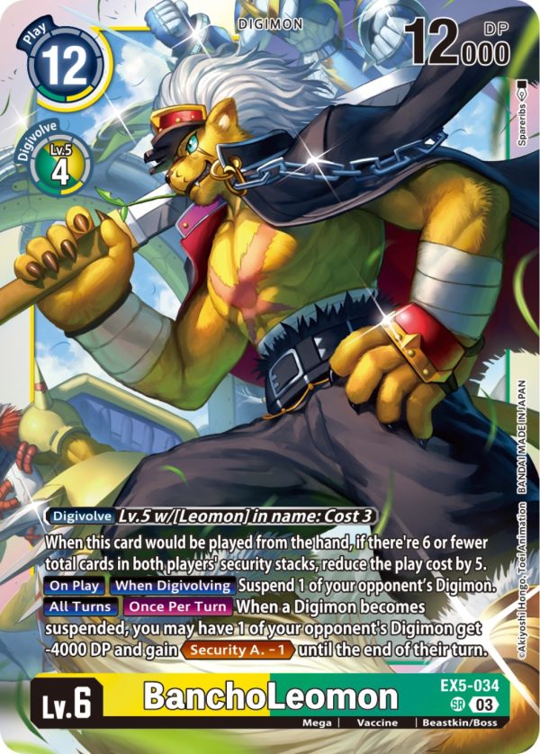 BanchoLeomon [EX5-034] [Animal Colosseum] For Cheap