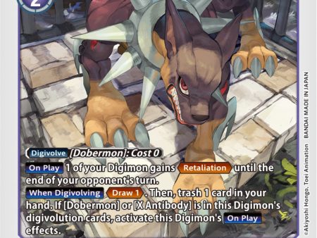 Dobermon (X Antibody) [EX5-059] [Animal Colosseum] Online Hot Sale